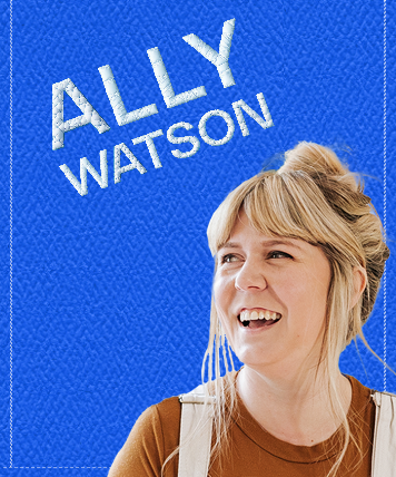 Image of Ally Watson with her name included