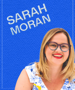 Image of Sarah Moran with her name included
